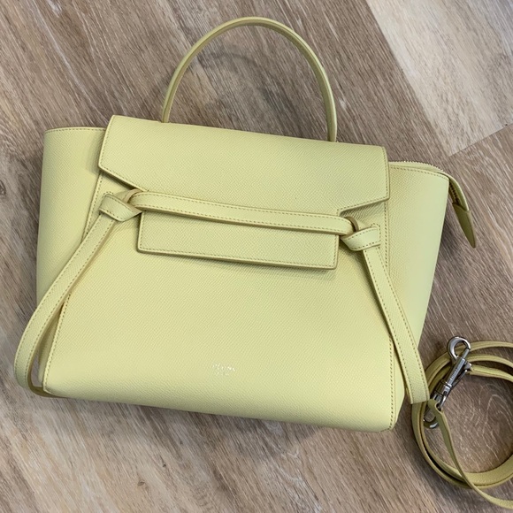 Celine Handbags - Celine Belt Bag Micro - Bergamote